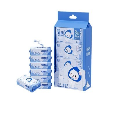 画柔湿厕纸纯水小包装便携湿巾厕所湿纸巾厕纸清洁湿巾私处 湿厕纸图5