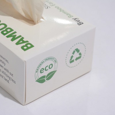 跨境厂家供应原木浆BAMBOO纸巾盒抽竹浆150抽纸厂家批发现货图3