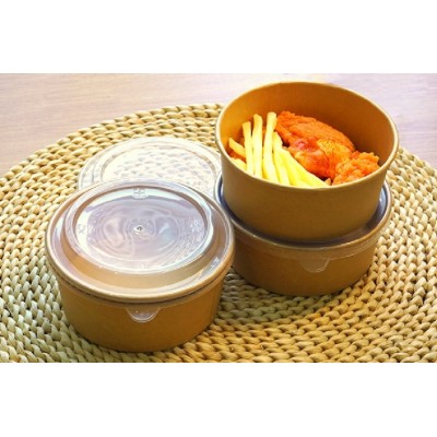 [易生]牛皮纸碗品质保证 可定制 放心选购按需定制 欢迎致电图5