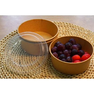 [易生]牛皮纸碗品质保证 可定制 放心选购按需定制 欢迎致电图2