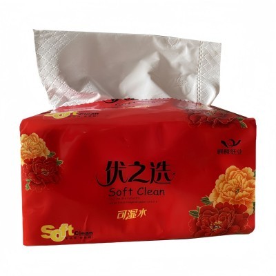 抽纸纸巾餐巾纸湿水不烂家用宿舍大码五层加厚酒席用纸图2