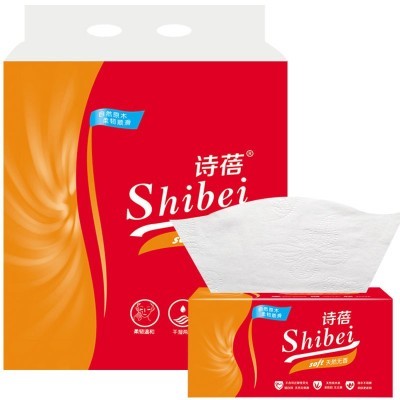 软包抽纸定制 可印刷LOGO促销广告纸巾餐巾纸抽纸定制OEM代工贴牌图5