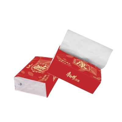 广告纸巾定制可印logo塑料软包抽纸定做企业宣传加油站纸抽餐巾纸图3