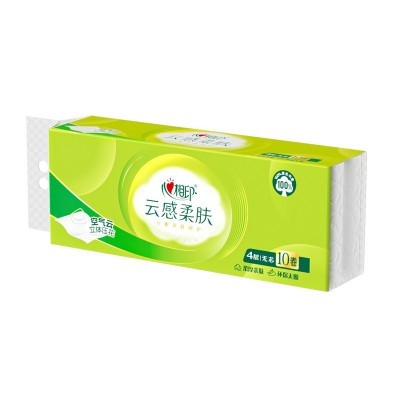 心相印卷纸云感柔肤无芯厕所用纸卫生纸一件起批大量批整箱批家用图4