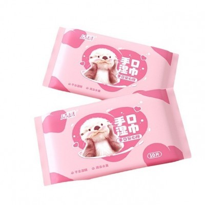 湿巾小包便携湿纸巾新生儿婴儿宝宝手口专用儿童学生随身装10包图2