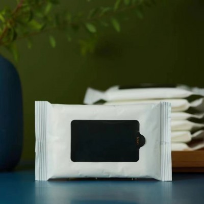 5片装多片餐饮酒店会所湿毛巾饭店餐饮宾馆一次性湿巾可定logo图2