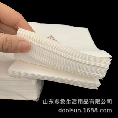 餐巾纸方巾纸印logo肯德基同款纸巾定制23cm正方形餐巾纸广告纸巾图3