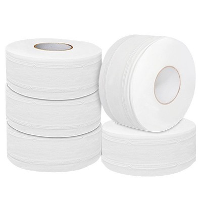 工厂批发大卷纸巾卫生间大盘纸整箱饭店厕所纸巾厕纸卫生纸大筒纸图4