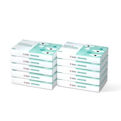 yuniku优尼可婴儿柔纸巾宝宝专用乳霜纸新生儿保湿纸40抽10包批发图4