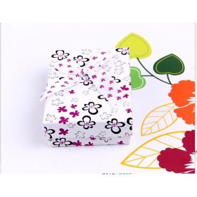 高档蓝色毛巾包装盒 礼品盒子 节日送礼盒糖盒 精美暖色图2