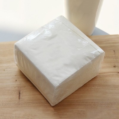 餐厅纸巾酒店奶茶店方巾纸印标餐巾纸广告logo餐巾纸抽纸方形纸巾图3