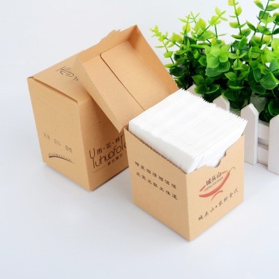 广告盒装纸巾订做抽纸酒吧餐厅企业商用硬盒餐巾纸可印logo定制图2