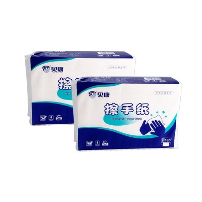 整箱批发擦手纸商用酒店卫生间檫手纸加大加厚厨房纸巾厕所干手纸图4