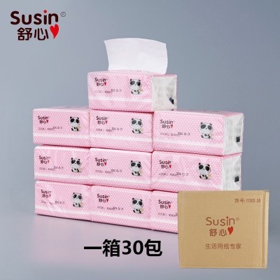 家用100抽纸巾箱装小包卫生纸巾饭店餐厅面巾餐巾纸厂家外贸图2