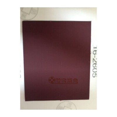 供应平面触感纸天鹅绒大红色防白电油触感纸现货首饰盒包装盒图5