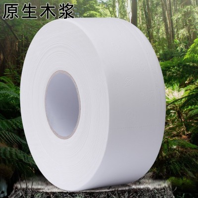 700g大盘纸大卷纸商用酒店专用公司物业卫生纸公共厕纸整箱批发图3