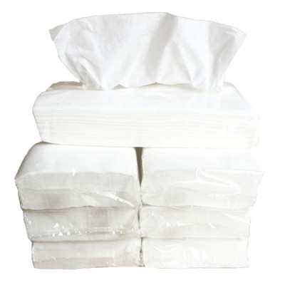 酒店足浴会所纸巾100包软抽纸餐巾纸散装面巾纸整箱KTV宾馆面巾纸图2