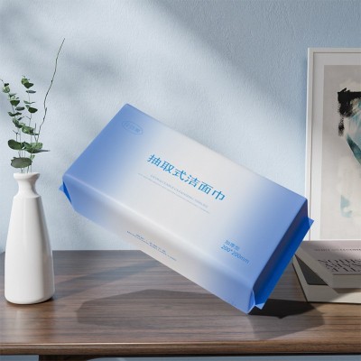 一次性洗脸巾加厚洁面擦脸巾干湿两用棉柔巾抽取式美容院批发包邮图4