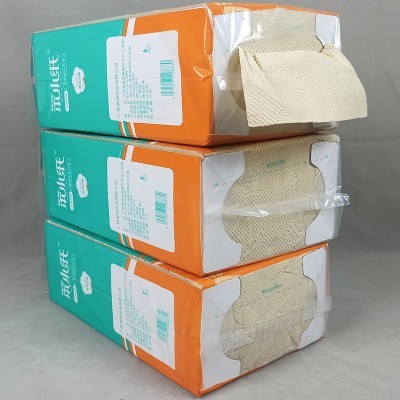 大张原生竹浆本色抽取式印花平板卫生纸大包抽纸家用实惠装厕纸巾图5