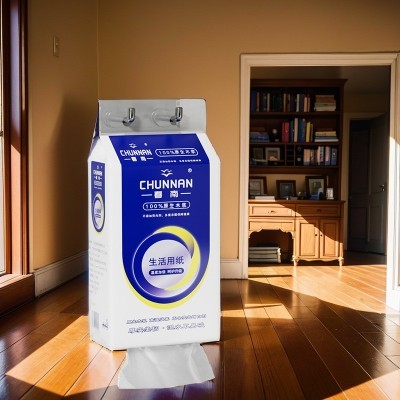 春南大码悬挂式抽纸大尺寸厕所纸加厚壁挂式卫生纸底部抽取擦手纸图5