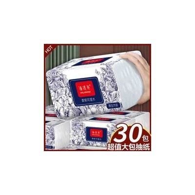 加量大包抽纸30包整箱批发家用原木餐巾纸实惠装工厂直发可定可制图2