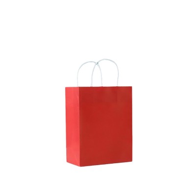 跨境亚马逊牛皮纸袋定制可塑封手提袋加厚白卡袋图3