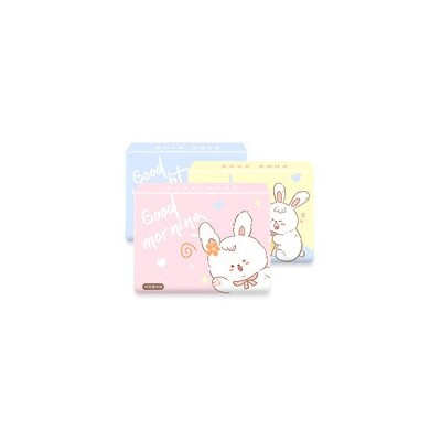 可爱卡通印花抽纸便携小包彩色面巾纸家用办公室纸巾工厂批发跨境图2