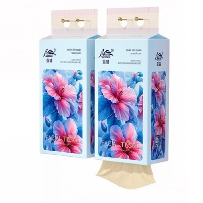 蓝猫抽纸2大提悬挂式家用纸巾挂式擦手纸卫生纸批发餐巾纸实惠装图4