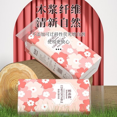 蓝猫挂式抽纸1000张家用挂抽式厕所纸巾10大包整箱原木卫生纸批发图4