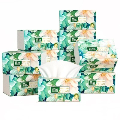 新人专享6包纸巾抽纸厂家批发家用餐巾纸实惠装卫生纸擦手 面巾纸图4