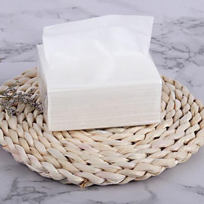 厂家抽纸【整箱/100包】正方形小方抽餐厅夜市酒店便宜实惠装图3