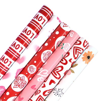 跨境包装纸直供潮流送男女生礼物盒礼品包装饰材料简约轻奢品礼物图3