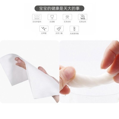 婴儿手口湿巾大包带盖60抽加厚儿童清洁宝宝新生儿湿纸巾厂家批发图3