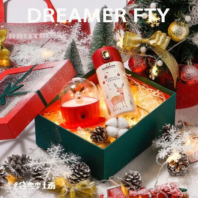 圣诞礼盒苹果盒圣诞节礼品盒打包盒牛皮白卡纸平安果包装盒定制图5