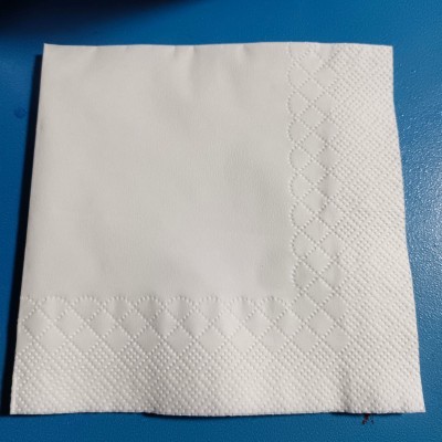 广州餐巾纸厂家现货供应23cm通版原生木浆一次性空白餐巾纸图3