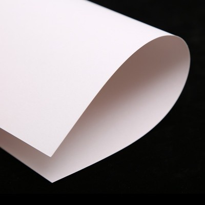 白牛皮纸汉堡纸包装纸手提袋手挽袋覆膜白色纯木浆单光牛皮卡纸卷图4