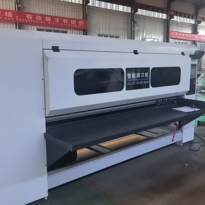 数码智能薄刀分纸压线机电脑全伺服薄刀分纸机瓦楞纸板薄刀切纸片图5