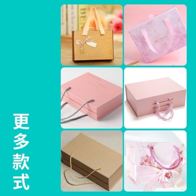 手提首饰盒定制伴手礼盒抽屉盒项链纸盒戒指手链盒首饰包装盒定做图5