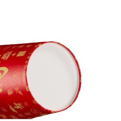 厂家现货一次性杯子批发大寿金箔红色纸杯长辈寿宴喜庆喜杯子定做图3