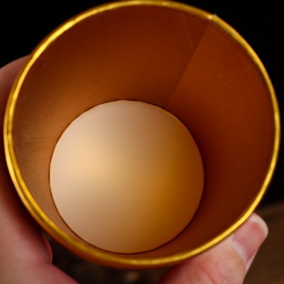 厂家现货一次性杯子批发大寿金箔红色纸杯长辈寿宴喜庆喜杯子定做图5