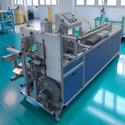 高速卫生巾包装机 棉柔巾纸尿裤封口机 自动套袋 伺服驱动 故障自图2