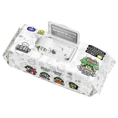 85抽厨房清洁湿巾纸油烟机强力去油去污专用家用加大厚一擦即净图4