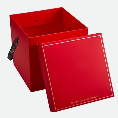 高端茶叶包装盒定 制元旦节伴手礼盒手提双层礼盒烫金印刷logo图2