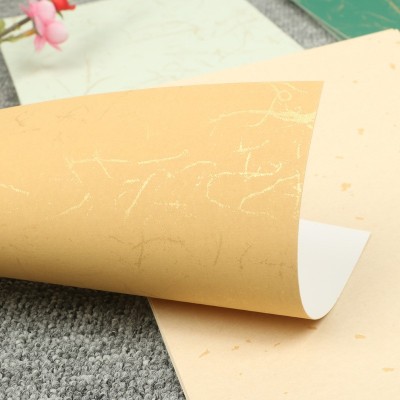 宣纸卡纸国画书法空白A4免装裱8寸半生熟毛笔书法蜡染宣纸卡纸图4