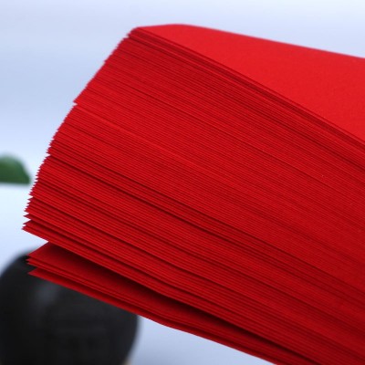 打印宣纸A4大红/半生熟宣纸/万年红洒金宣纸剪纸国画书法生宣印刷图4