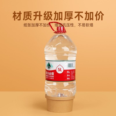 一次性牛皮纸碗外卖牛皮纸打包盒批发圆形带盖食品级泡面餐盒图2