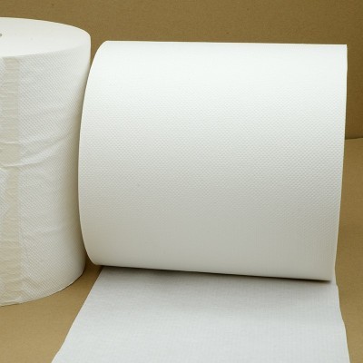 加工定制卷筒擦手纸酒店写字楼卫生间厕所擦手纸卷筒干手纸图3