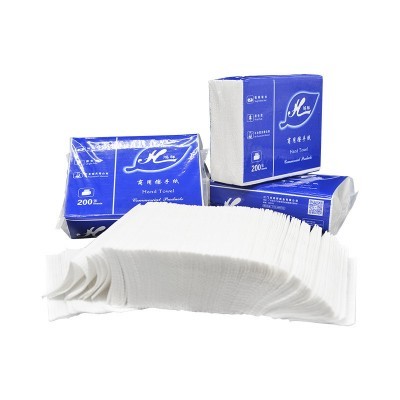 鸿祥HC401商用三折擦手纸225*220酒店商场卫生间擦手纸厕所干手纸图5