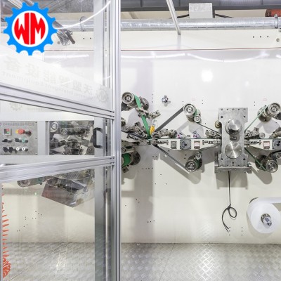 沃盟厂家直销高品质自动女士卫生巾经期裤机器生产机械设备流水线图3