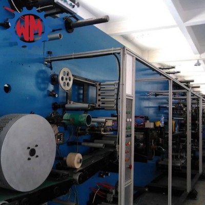 全自动一次性婴儿纸尿裤生产设备拉拉裤尿不湿生产线纸尿裤机械图2